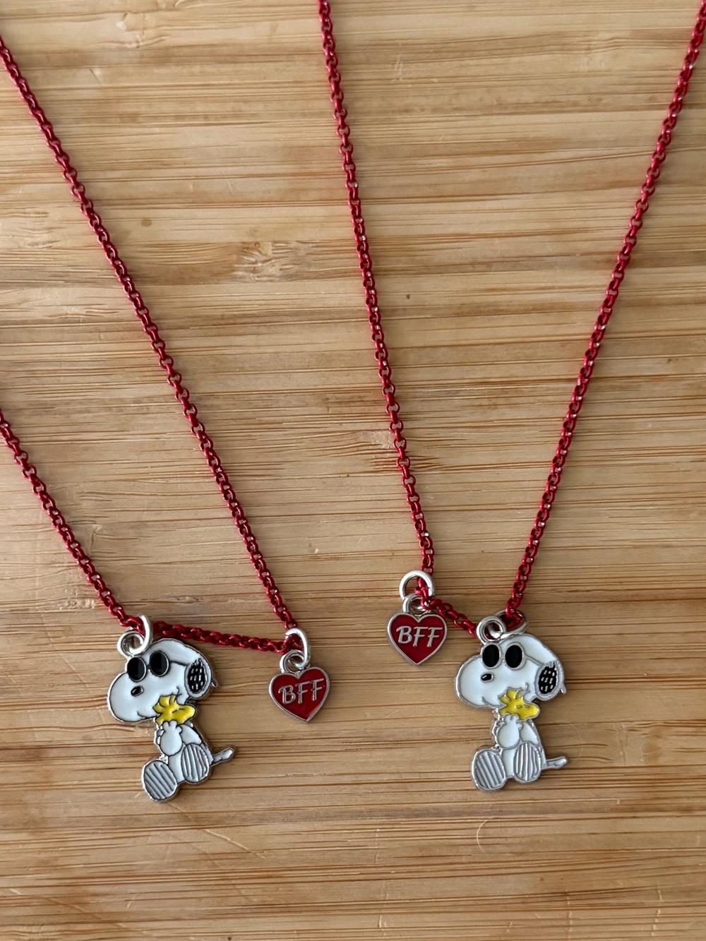 Snoopy BFF Necklace Set